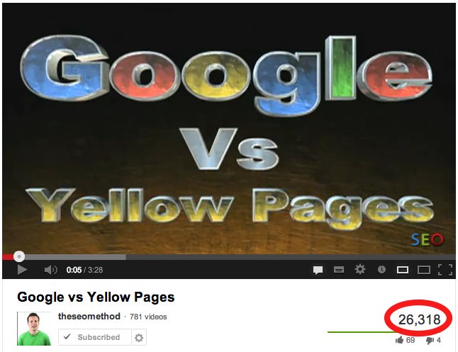 Google vs Yellow Pages YouTube